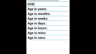 Age Calculator screenshot 4