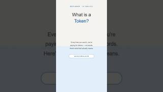 What is a Token? (and why it's making your AI bill explode) #Shorts #shortvideo #shortsfeed #short