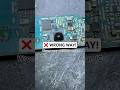 ❌ Wrong Way to Remove IC | Don’t Make This Mistake! 🔥