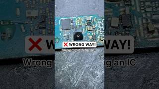 ❌ Wrong Way to Remove IC | Don’t Make This Mistake! 🔥