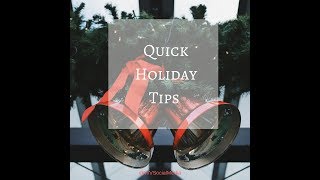 Last Minute Marketing Tips for Black Friday, Small Business Saturday and Cyber Monday