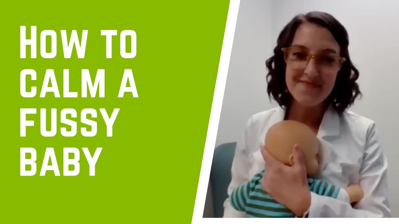 How to Calm a Fussy Baby - YouTube