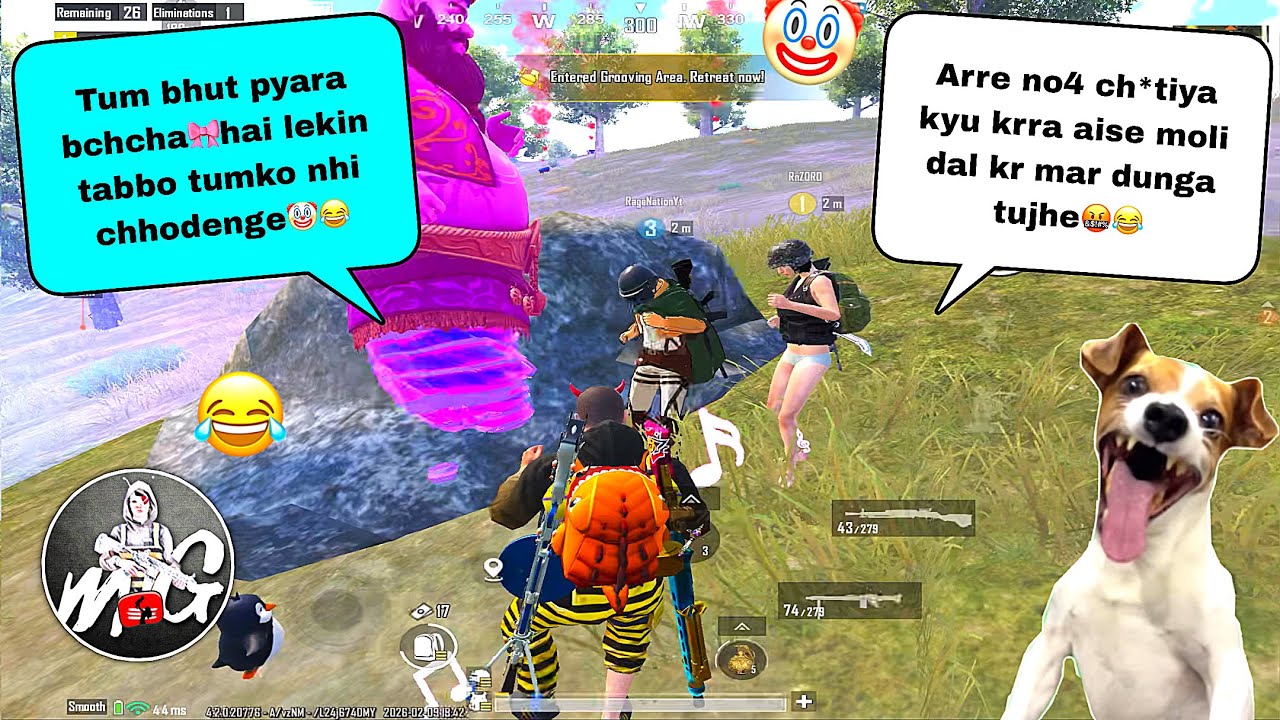 BACHA ROO GYA🎀😂NEXT LEVEL IRRITATING RANDOMS😈TROLLING  RANDOM TEAMMATES😂|| BGMI FUNNY & WTF MOMENTS