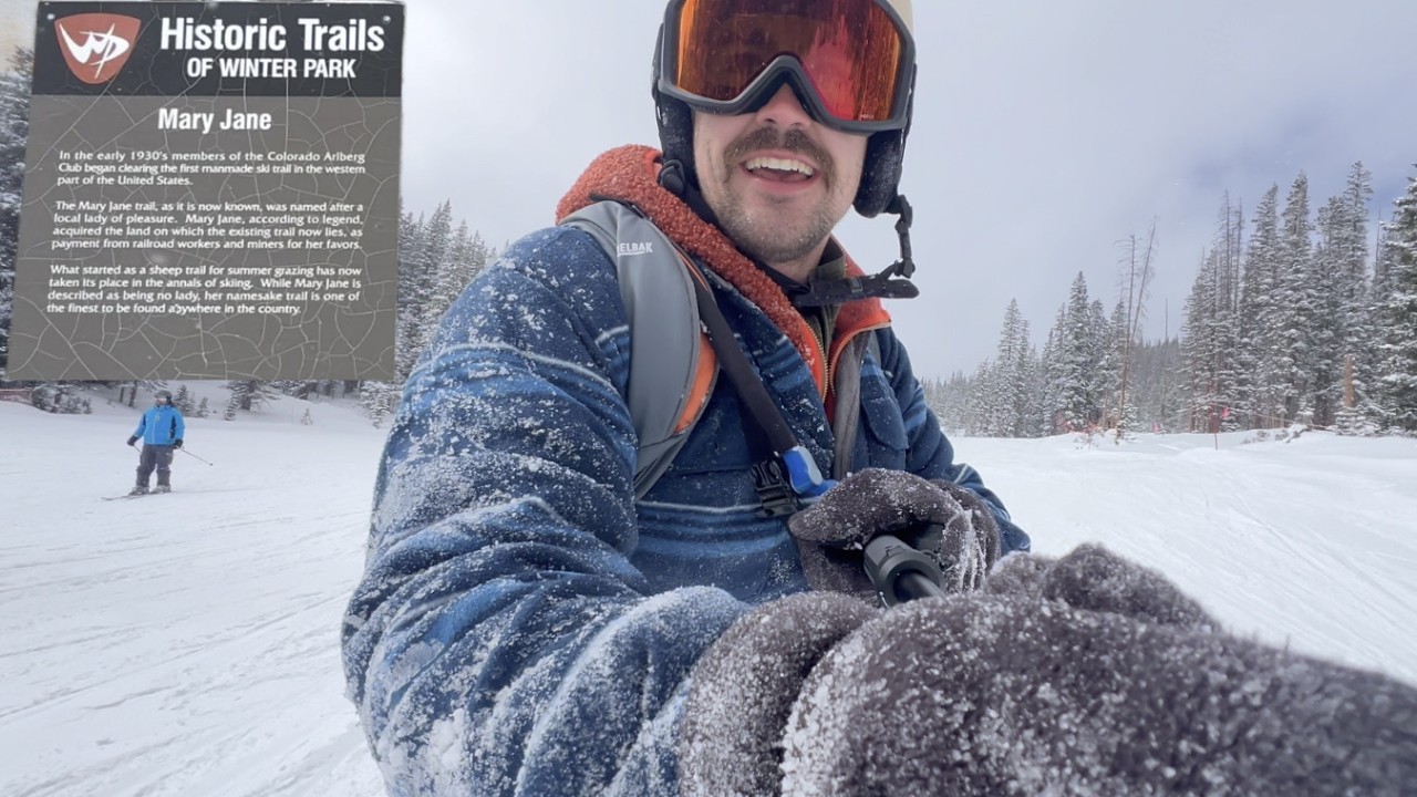 Snowboard Winter Park with Me! | Mary Jane Side