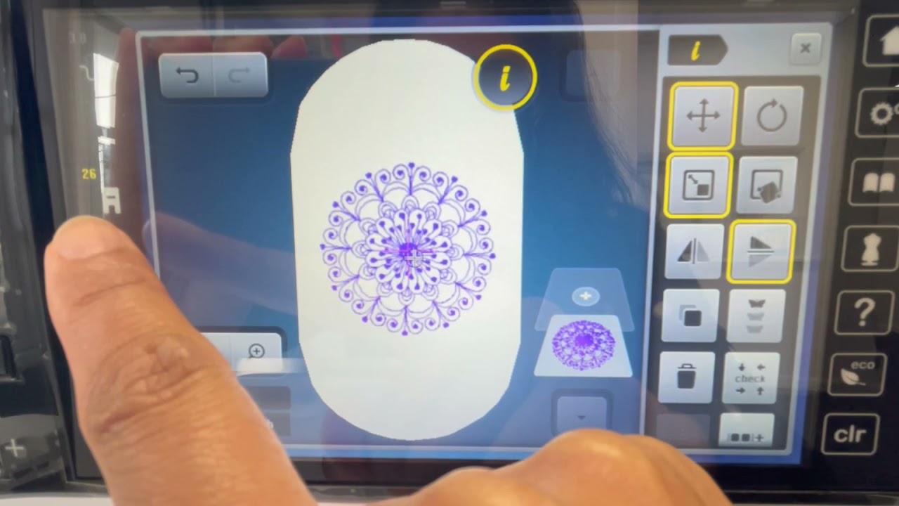 7 Series BERNINA Guide Class - Embroidery Module Part 1 of 2