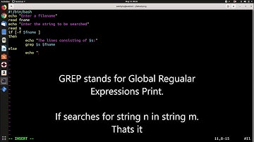 Shell Script to find sentences in a file that have a certain word