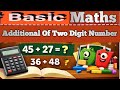 Addition of two digit number । दो अंक का जोड़ बच्चों को कैसे सिखाए। Basic addition। H.A Education ।