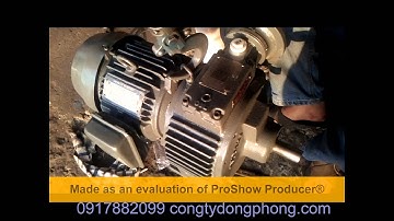 Motor điều tốc cũ Nhật Bản, mới Đài Loan