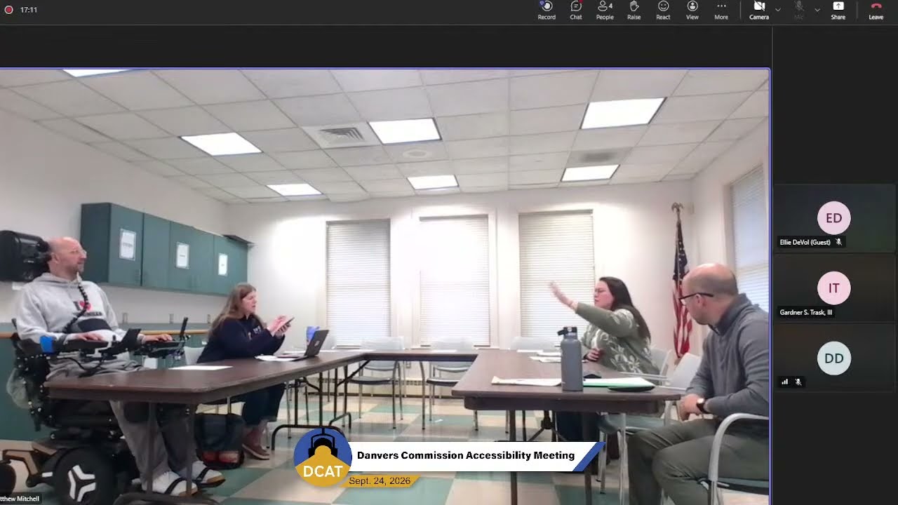Danvers Accessibility Commission - 9/24/26