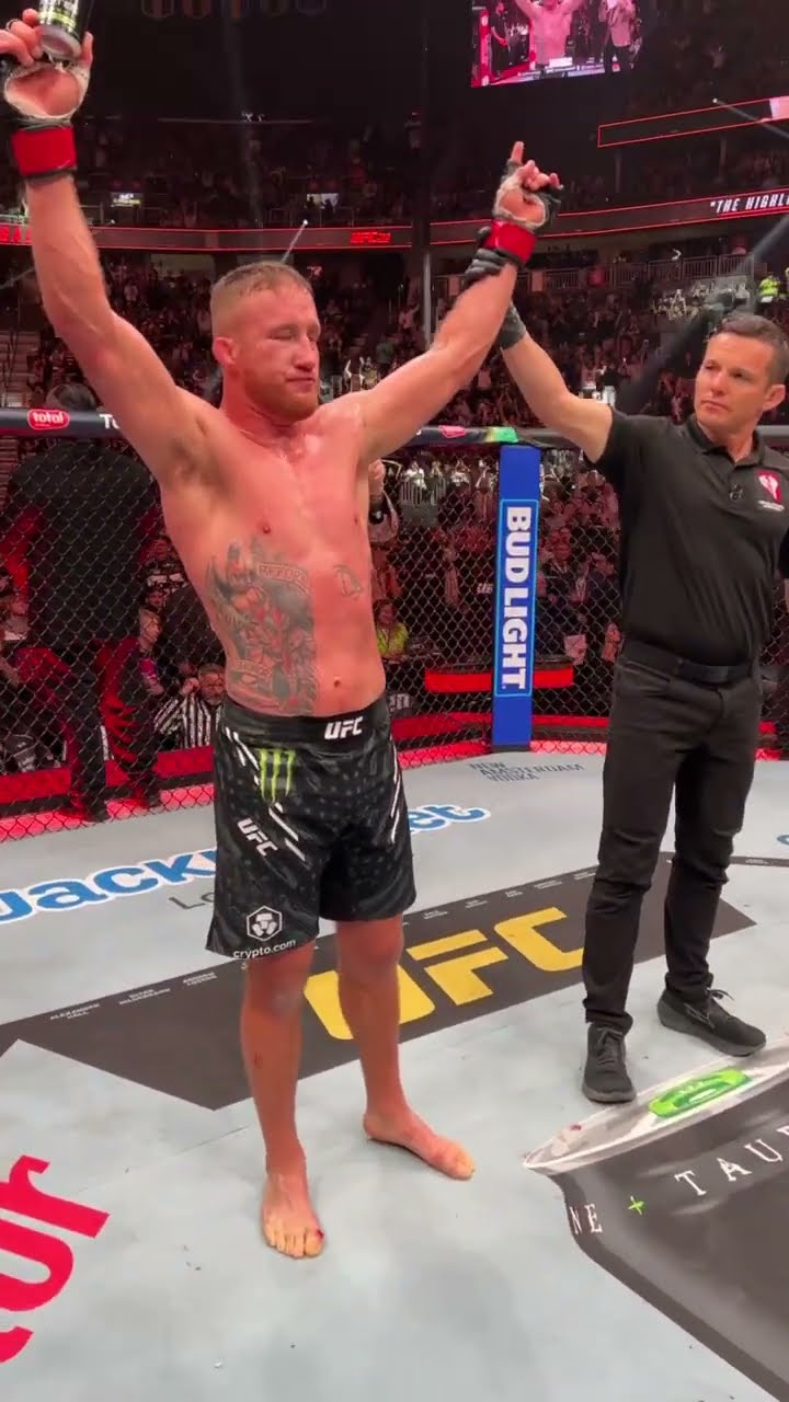 WELCOME BACK JUSTIN GAETHJE ? #ufc313