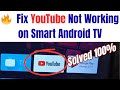 How to Fix YouTube Not Working on Smart Android TV | 2025 Complete Solution