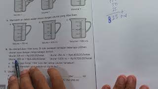 Pengukuran Volume dengan Satuan Baku MATEMATIKA kelas 4, BUPENA 4C halaman 99