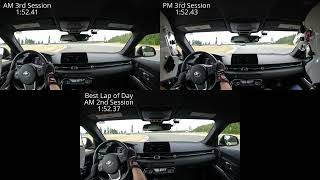Comparing 3 Fast Laps Running Supra 3.0T at Ridge Motorsports Park (2026-07-02)
