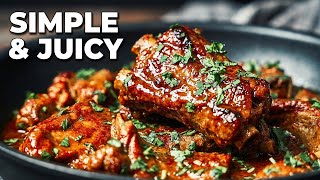 This Is the Most Delicious Meat in Sauce I’ve Ever Eaten! Simple and Juicy Pork Ribs