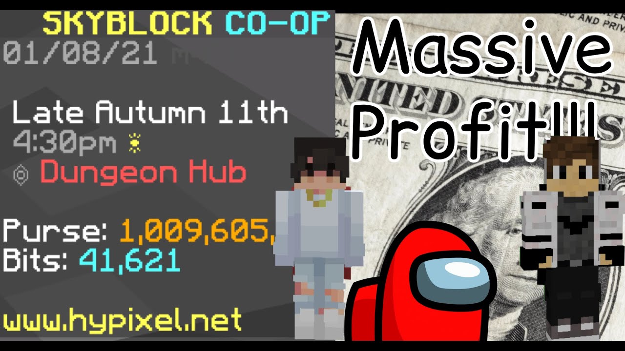 How to Make the MOST Money From BITS in Hypixel