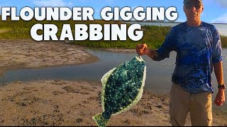 the best flounder gigging  crabbing spots in Texas...