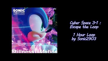 Sonic Frontiers Original Soundtrack - Cyber Space  3-1 : Escape the Loop 1 HOUR LOOP
