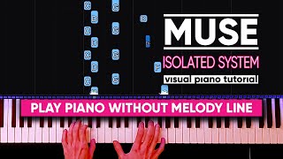 Muse - Isolated System World War Z Soundtrack Visual Piano Tutorial