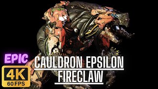 Epic Fire Bear Fight Cauldron Epsilon - Horizon Zero Dawn 4K60Fps No Commentary