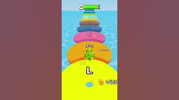 AZ Run - 2048 ABC Runner 🎱 18 Level Gameplay Walkthrough | Best Android, iOS Games #shorts