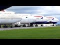 Plane Spotting at Cotswold Airport, Kemble - Including historic landing of BA Negus 747