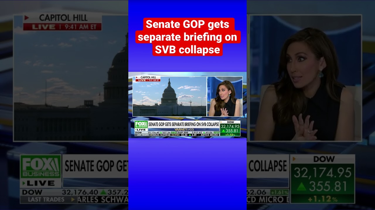GOP senators claim they were excluded from SVB briefing by Treasury #shorts