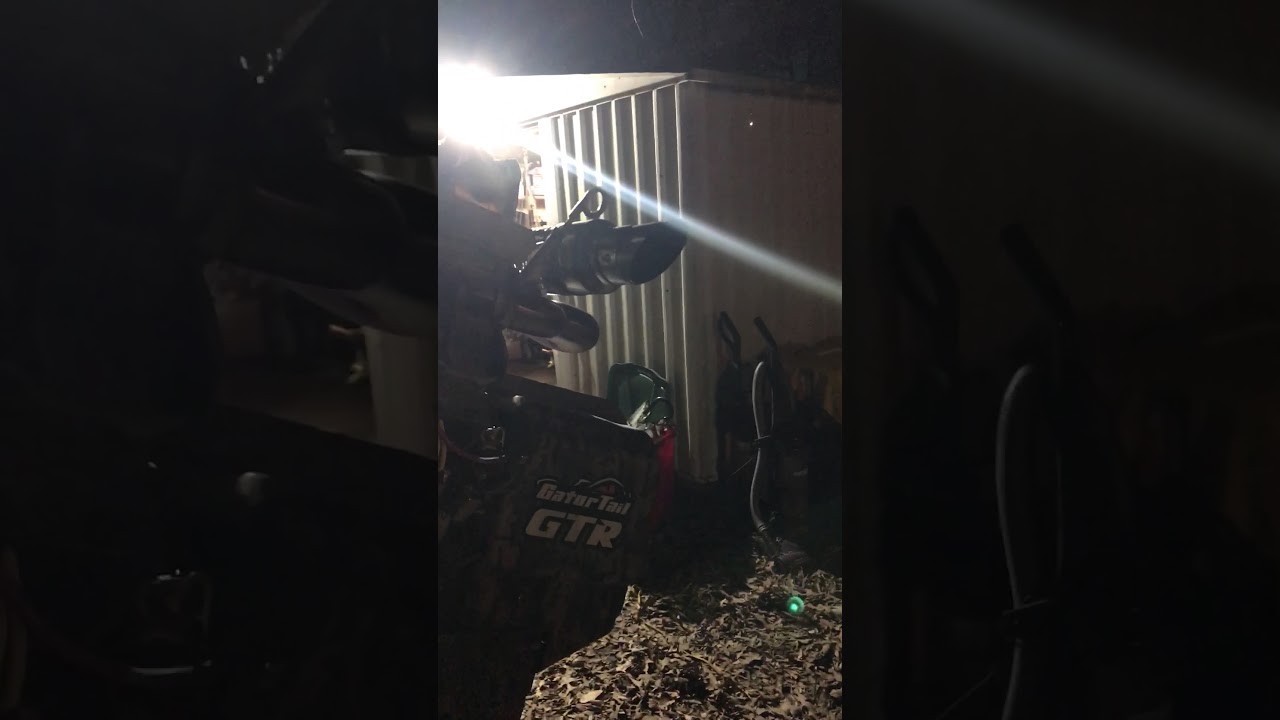 Voodoo performance exhaust with heads - YouTube