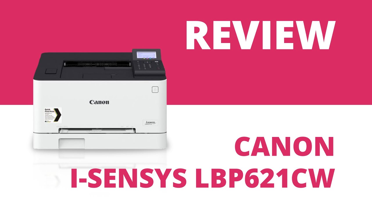 schotel uitvegen tapijt Canon i-SENSYS LBP621cw A4 Colour Laser Printer - YouTube