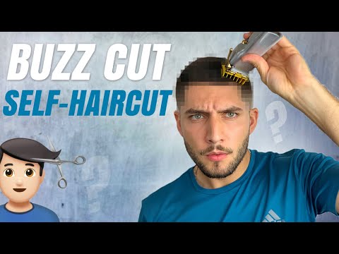 Buzz Cut Self-Haircut Tutorial | How To Cut Your Own Hair - Youtube