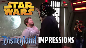 I Don't Think Darth Vader Liked My Impression...Disneyland Impressions