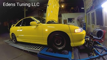 USDM Integra Type-R B18c5 on the dyno