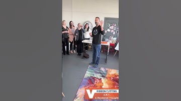 ✂️ Ribbon Cutting & After 5 Networking Event Success | A.R.T. Parties & Events 🎨 #shorts