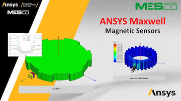 Simulation of magnetic sensors in ANSYS Maxwell