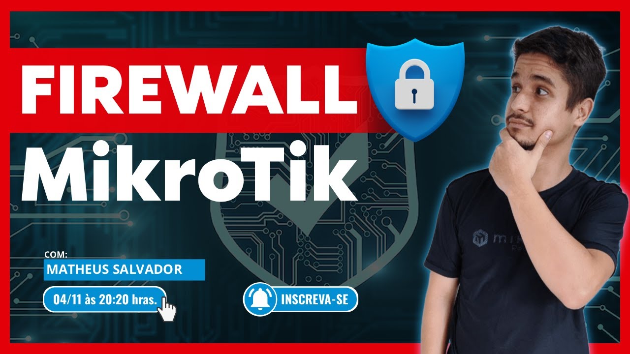 Como Configurar Firewall Básico no MikroTik!