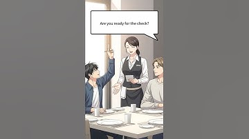 Real Life English Conversation: How to Split the Bill at a Restaurant#englishforbeginners