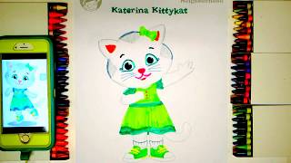 Katerina Kittycat Coloring [Daniel Tiger's Neighborhood- PBS Kids]