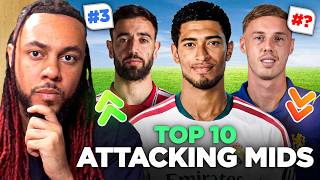 RANKING THE TOP 10 ATTACKING MIDFIELDERS IN THE WORLD