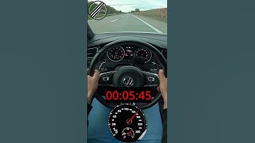 VW Golf 7 GTI Performance Stage 1 | 300+ PS | 100-200 kmh