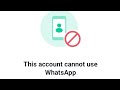THIS account connect use WhatsApp problem solve. WhatsApp ko unban karne ka Tarika