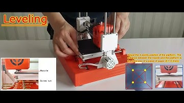 EasyThreed K2,K4 leveling video