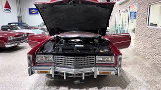 Athlete Statistics 1978 Cadillac Eldorado Biarritz Interior, Engine Bay and Trunk Presentation! 13,000 ACTUAL MILES