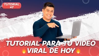 #7 TUTORIAL PARA TU VIDEO TENDENCIA EN TIKTOK🔥