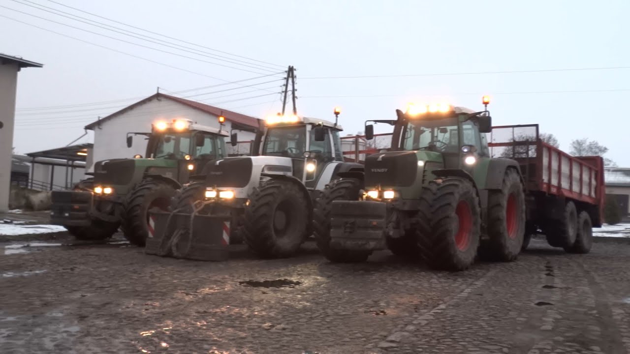 Wiosna 2016 - **OBORNIK**__3 x Fendt 930 Vario & ANNABURGER HTS 20.04