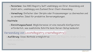 Verstehen des RMI-Servers: Sollten Sie rmiregistry oder LocateRegistry.createRegistry verwenden?