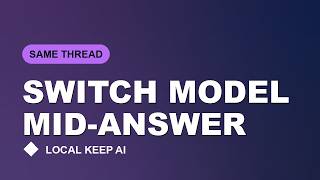Switch Models in the Middle of an Answer News