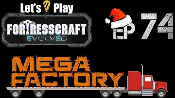 FortressCraft Evolved : Mega Factory - Ep 74 The Race Begins