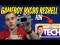 Reshelling a Gameboy Micro Feat @MattTalkTech  ( In spirit)