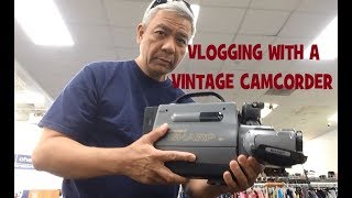 Vlogging With A Vintage Camcorder?