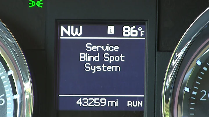 Blind Spot Detection System Repair/Fixed Town and Country Dodge Chrysler "Service Blind Spot System"