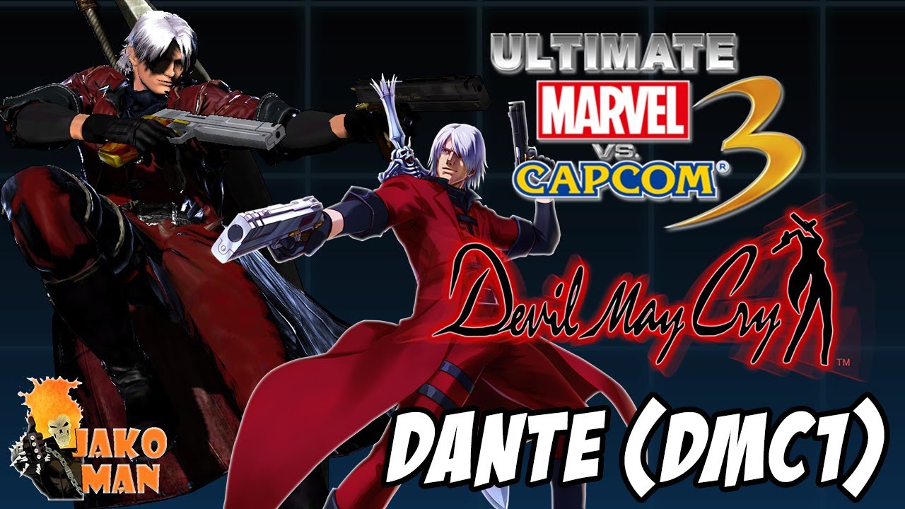DmC Reboot Dante for Dante [Ultimate Marvel vs Capcom 3] [Mods]